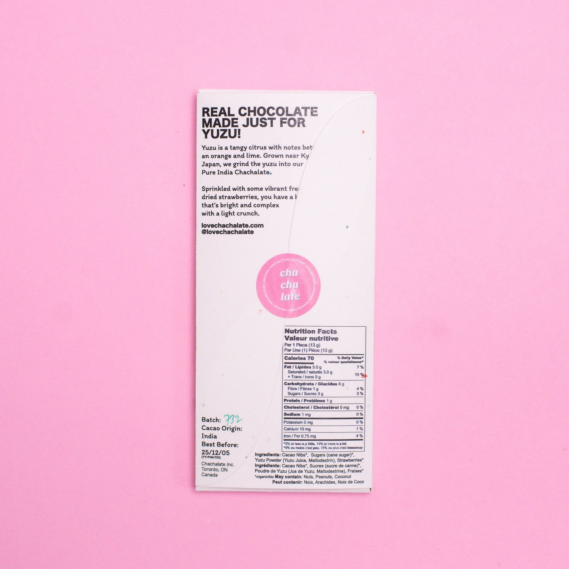 Yuzu Strawberry *Limited Edition* - Chachalate