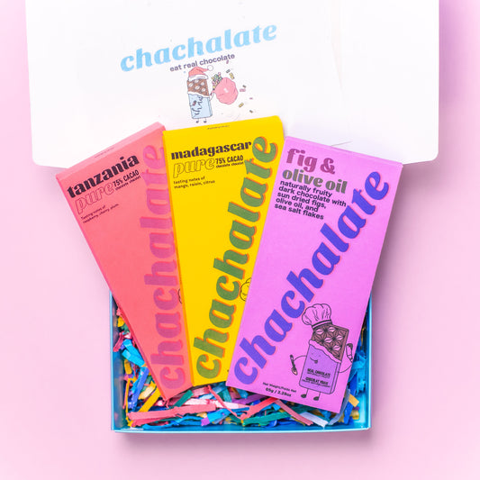Build Your Own 3 Bar Gift Box - Chachalate